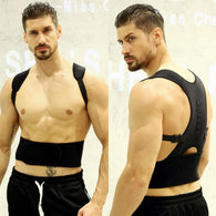 Male Female Adjustable Magnetic Posture Corrector Corset Back Brace Back Belt Lumbar Support Straight Corrector de espalda